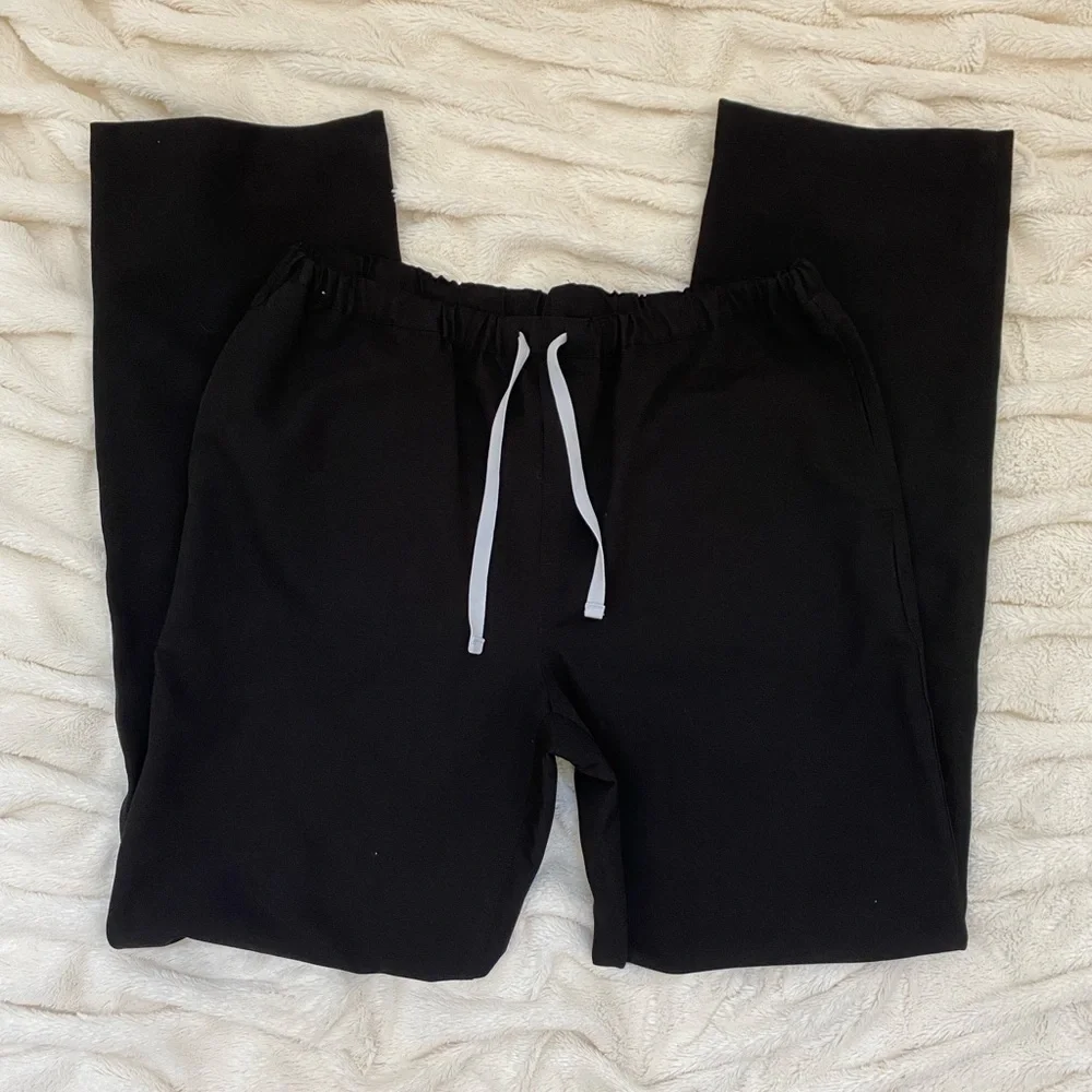 Figs Pisco Basic men's Scrub Pants Sz M Tall black